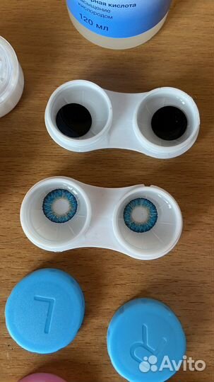 Линзы контактные цветные