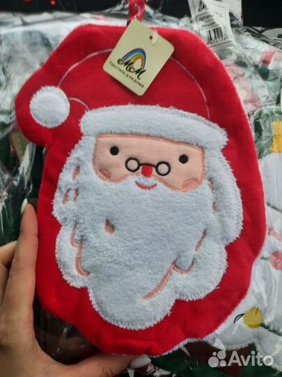 Прихватка - полотенце. Новогодняя