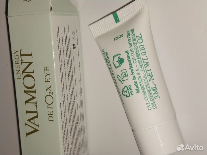 Valmont DetO2x eye cream 2 шт