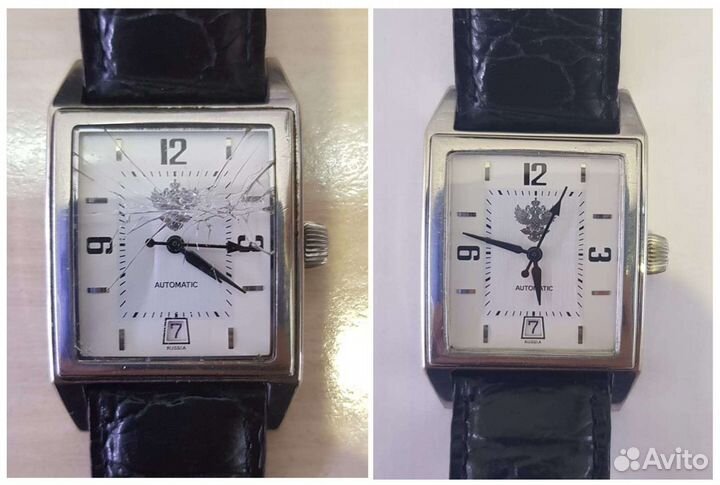 Изготовление стекла для часов, любой формы