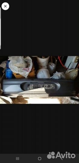 Задний бампер ваз 2110