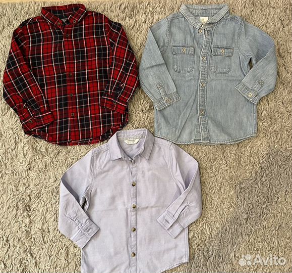 Рубашки 92-98