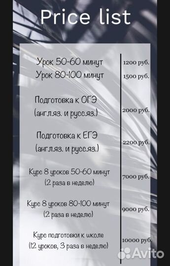 Репетитор, учитель