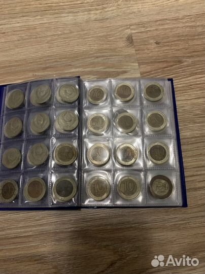 120 монет СССР и РФ