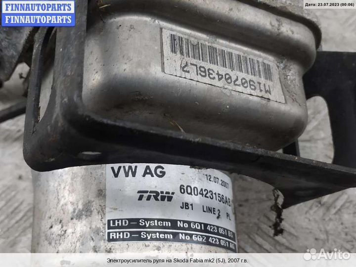 Насос гур Skoda Fabia II (5J), 2007 1.6 Бензин