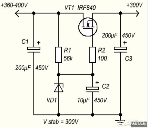Ламповый усилитель однотактный 6п15п