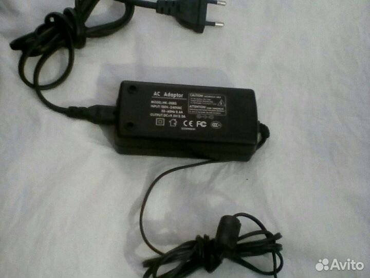 Адаптер - Блок питания 9.5v/3A