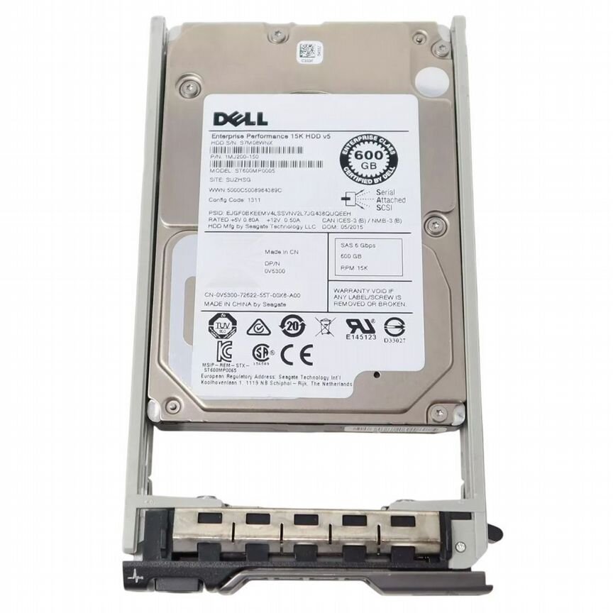 [V5300] Жесткий Диск Dell 600gb Sas 2,5" Hdd V5300