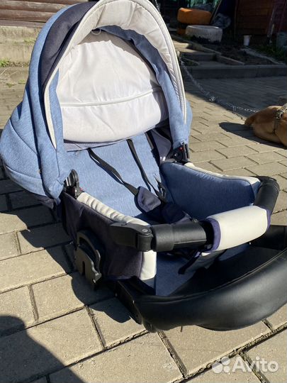 Коляска люлька для новорожденных бу