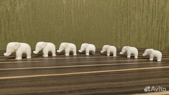 Мраморные слоники СССР