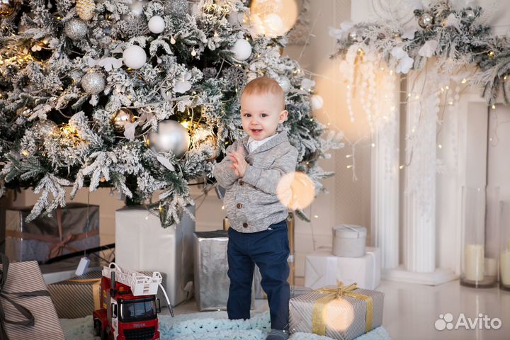 Новогодняя фотосессия со студией