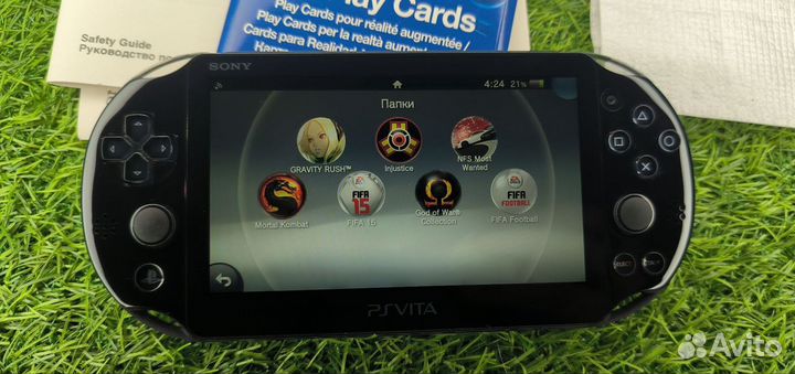 Sony PS Vita Slim 2000 + Игры + Комплект