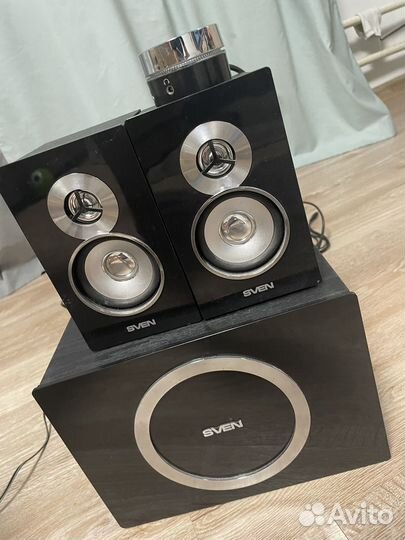 Колонки sven MS-1085 ( колонки с сабуфером )