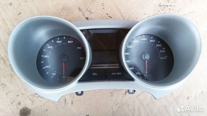 Панель приборов seat Ibiza IV (2008—2012) Mk4 6J