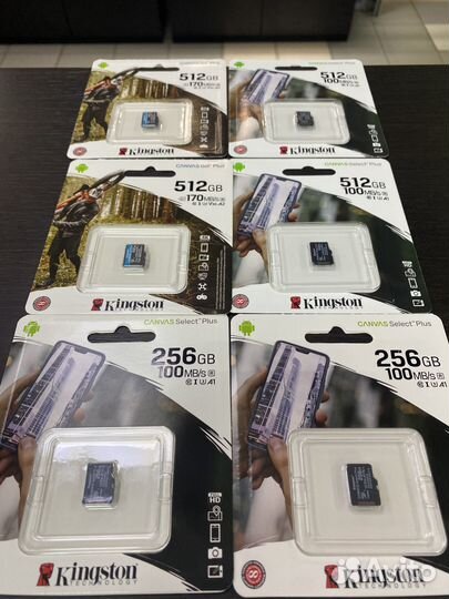 MicroSD Kingston Canvas Select Plus 256 Gb
