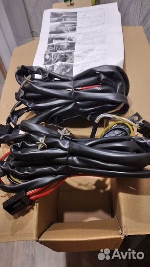 Провода для подключения луноходов на Ниссан Хтрейл