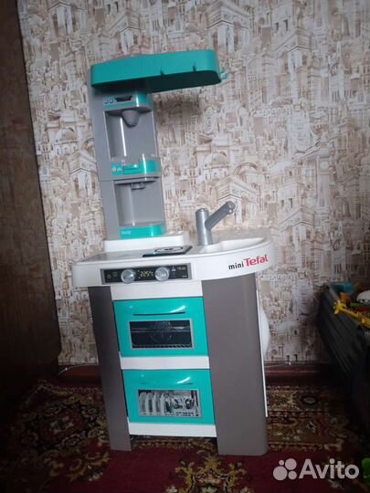 Детская кухня Smoby mini Tefal с пузырьками