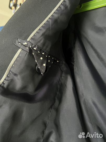 Пиджак школьный Gulliver первоклассник темно синий