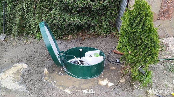 Септик без откачки на 3 человека