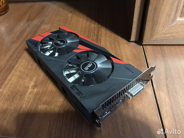 Видеокарта asus expedition geforce GTX 1050 OC 2GB