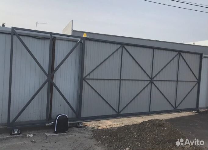 Ворота из металла 6м