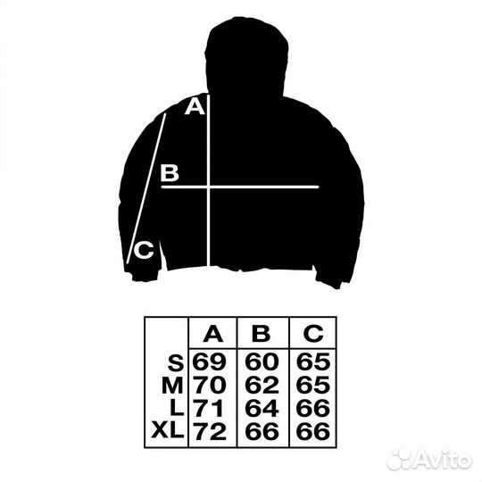 Пуховик hella v3 L