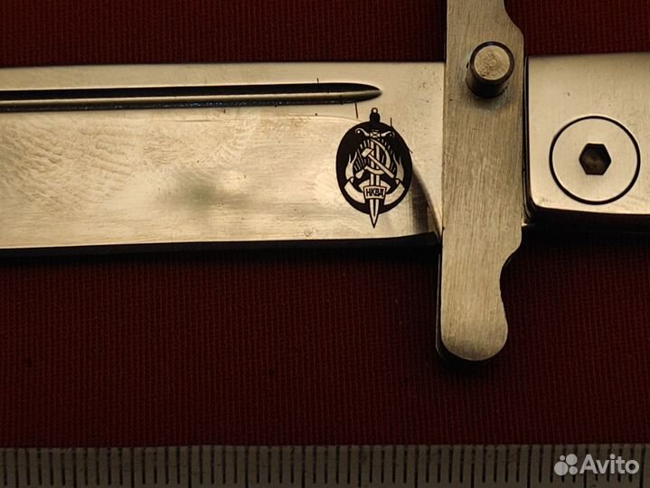 Нож,финка нквд, сталь D-2, HRC 60, Original