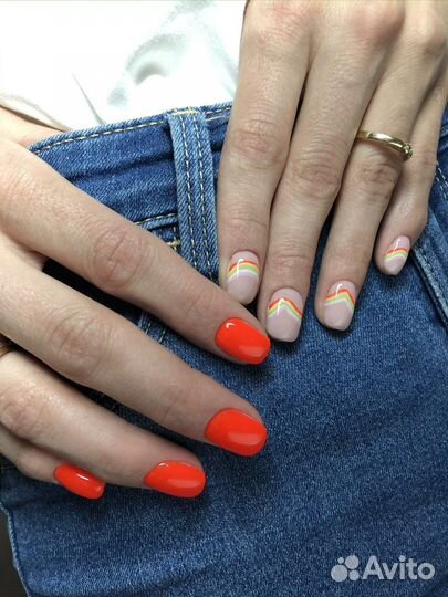 Комбинированный маникюр