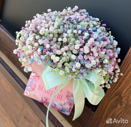 Гипсофила букет цветы