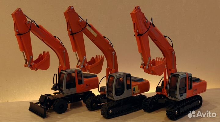 Модели экскаваторов Hitachi
