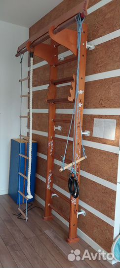 Детская шведская стенка деревянная