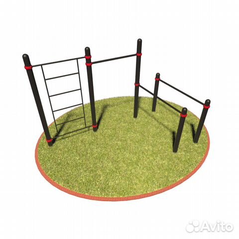 T-028 Турник, брусья, шведская стенка D76 металл