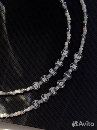 Чокер из бисера