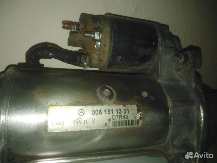 Стартер ssangyong