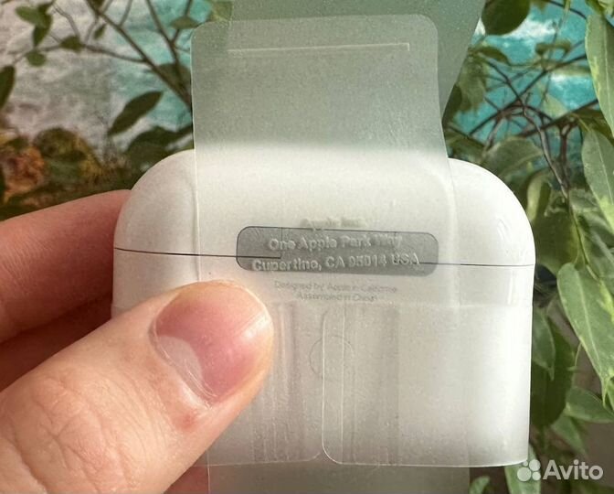 Airpods pro с шумоподавлением + чехол в подарок