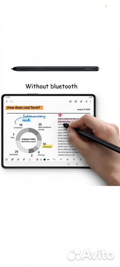 Стилус WiWU Stylus S Pen Fold Edition для Samsung