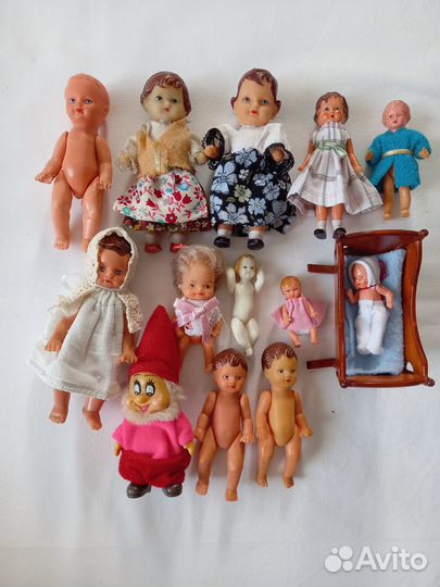 Пупсы, куколки ГДР СССР тебу, ари, шильдкрот