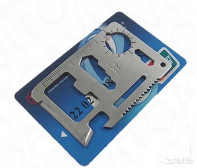 Многофункциональная карта в кошелек 11 в 1