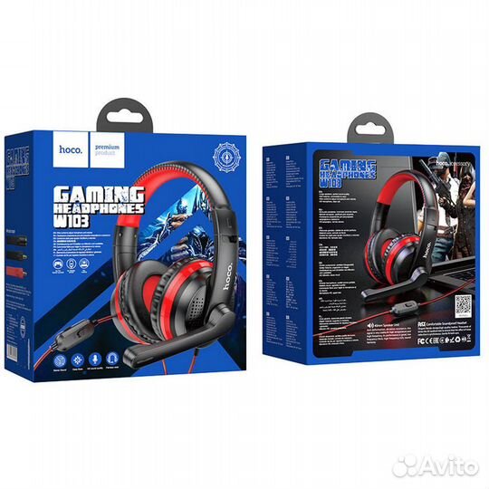 Наушники-гарнитура Hoco Gaming Headphones W103