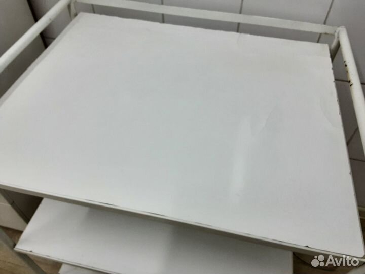 Столик медицинский Белый Инструментал Забор крови