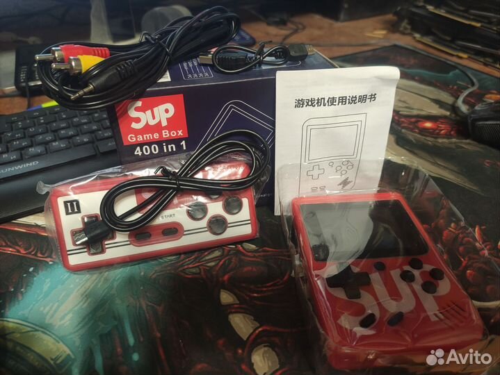 Игровая приставка Dendy портативная+джойстиком+TV