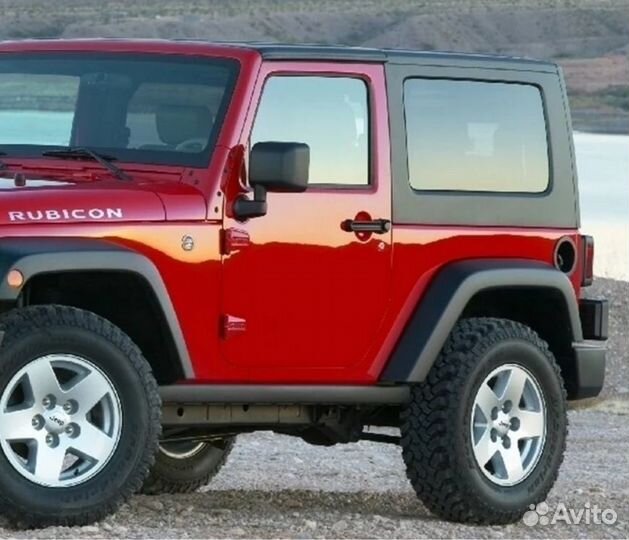 Jeep Wrangler JK Rubicon пороги силовые