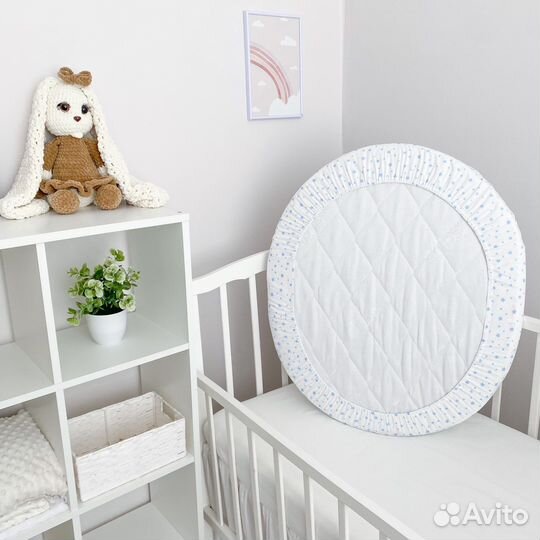 Простынь на резинке (для кроватки Ellipse bed)