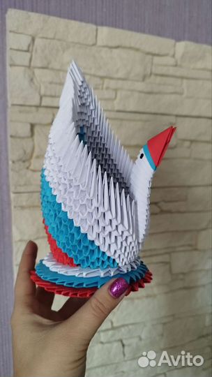 Модульное оригами Поделка в сад