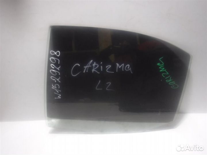 Стекло двери задней левой Mitsubishi Carisma (DA)