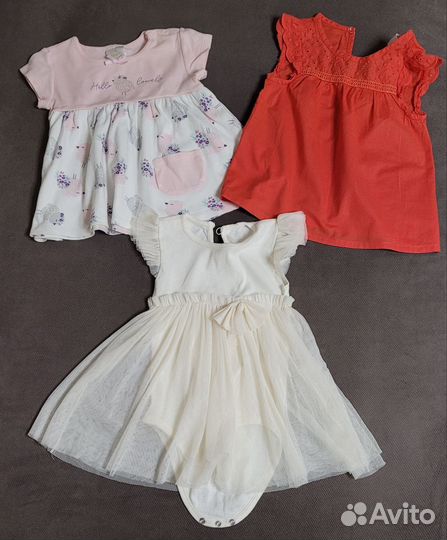 Вещи пакетом для девочки 74 размер