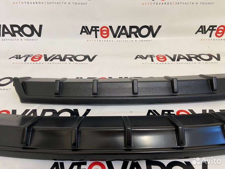 Диффузор заднего бампера приора 2