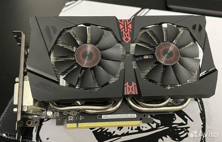 Видеокарта nvidia GeForce GTX 960 Asus Strix