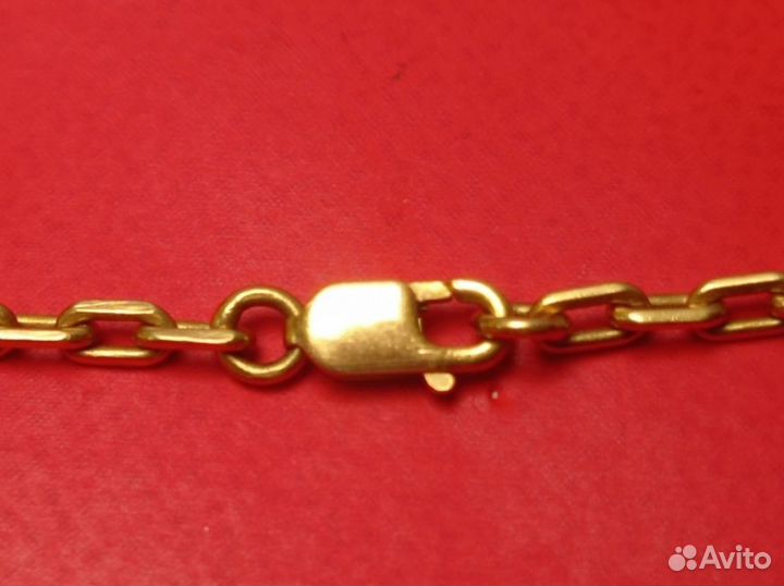 Золотая цепь 750 пробы массой 10.8 грамма(50 см)