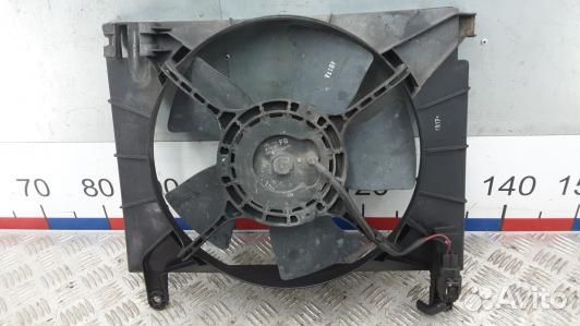 Вентилятор радиатора chevrolet kalos (EDN09KE01)